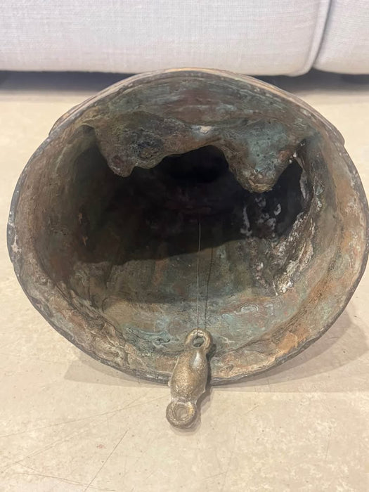 Antique Thai Bronze Temple Bell – Somdet Phra Phutthachan, Wat Rakhang, Somdet Kes Chaiyo- Rugs direct 