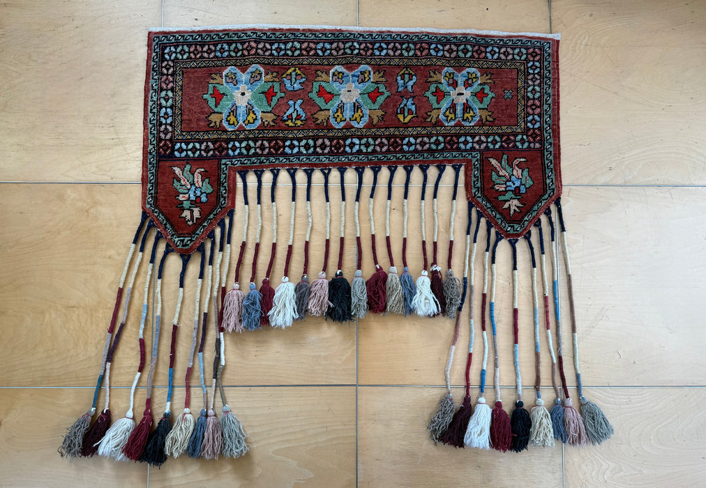 Afghan Vintage Hand-Knotted Jalar Rug- Wall hanging- Rugs Direct 