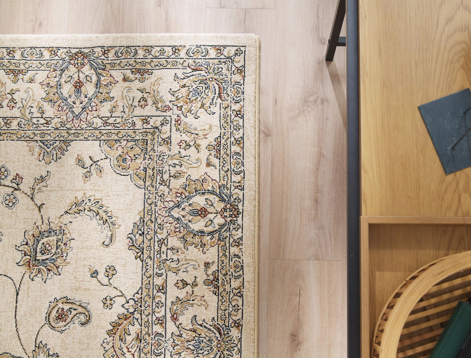 Distressed Traditional Persian Design Da Vinci Rug (57158-6464) - Rugs Direct