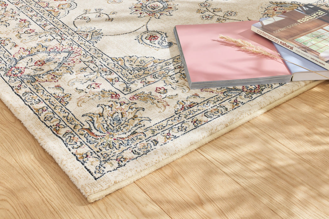 Distressed Traditional Persian Design Da Vinci Rug (57158-6464) - Rugs Direct
