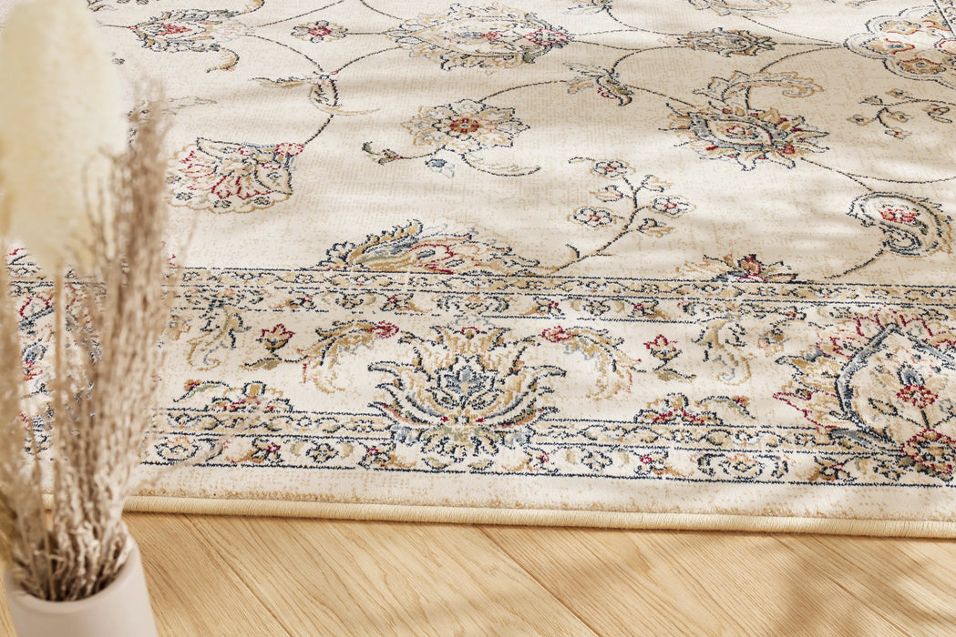 Distressed Traditional Persian Design Da Vinci Rug (57158-6464) - Rugs Direct