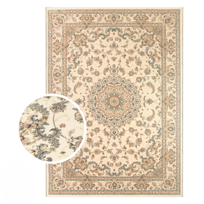 Traditional Medallion Design Da Vinci Rug (57418-6464) - Rugs Direct