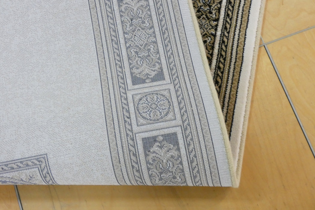 Da Vinci Traditional Medallion Border Hallway Runner 80cm Wide x Cut to Order (57801-6223)-Rugs Direct 