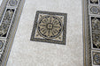 Da Vinci Traditional Medallion Border Hallway Runner 80cm Wide x Cut to Order (57801-6223)-Rugs Direct 