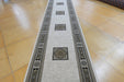 Da Vinci Traditional Medallion Border Hallway Runner 80cm Wide x Cut to Order (57801-6223)-Rugs Direct 