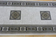 Da Vinci Traditional Medallion Border Hallway Runner 80cm Wide x Cut to Order (57801-6223)-Rugs Direct 