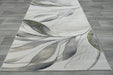Willow Leaf Modern Botanical Abstract Aroha Rug- Rugs Direct 