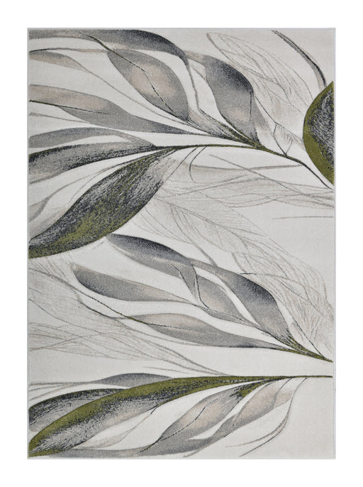 Willow Leaf Modern Botanical Abstract Aroha Rug- Rugs Direct 