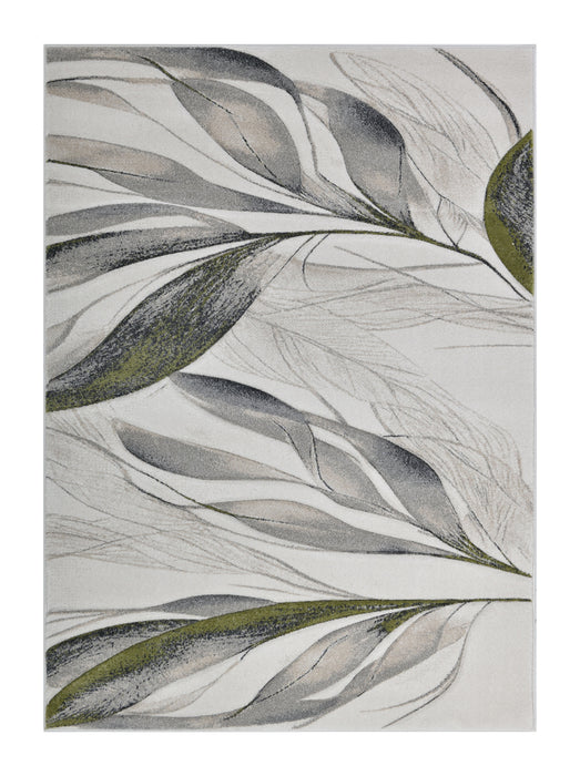Willow Leaf Modern Botanical Abstract Aroha Rug