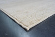 Minimalist Warm Beige Textured Lattice Harmony Rug (59017-9595) - Rugs Direct