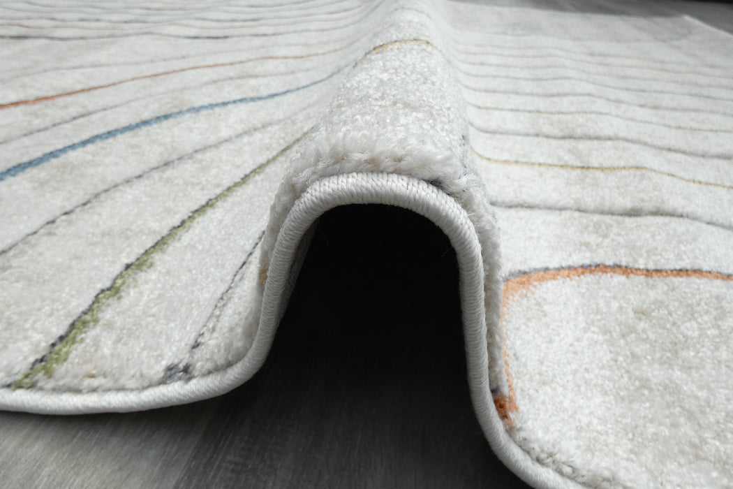 Retro Arch Modern Geometric Aroha Rug - Rugs Direct