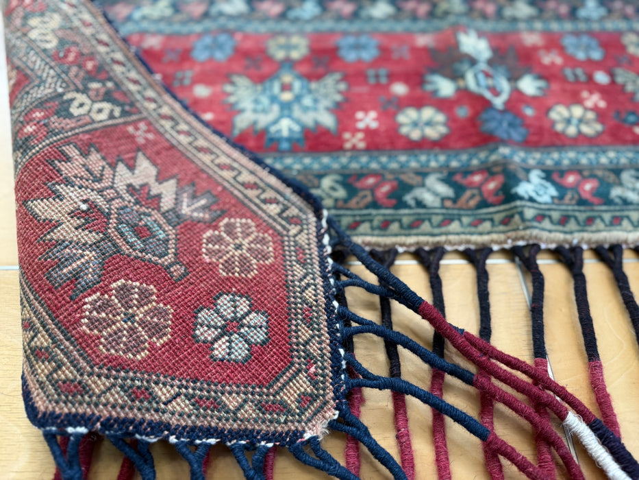 Afghan Vintage Hand-Knotted Jalar Rug/ Wall hanging- Rugs Direct 