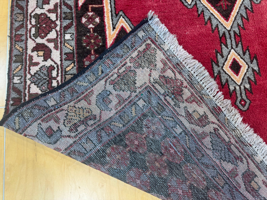 Persian Hand Knotted Mazlaqhan Rug Size: 202cm x 125cm- Rugs Direct 