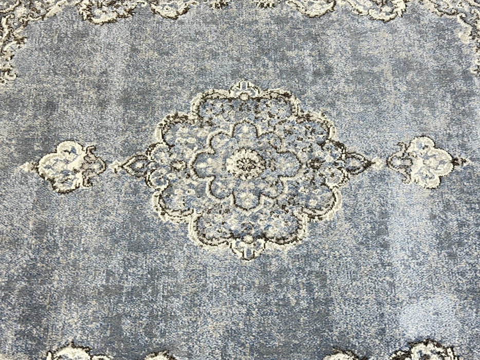 Mastercraft Faded Look Traditional Design Argentum Rug Size: 120 x 170cm- Rugs Direct