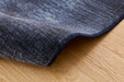 Modern Midnight Navy & Slate Blue Ombre Abstract Argentum Rug (63029-4656) - Rugs Direct
