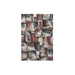 Contemporary Multi-Colour Cubist Block Argentum Rug Size: 160 x 230cm (63065-2626) - Rugs Direct