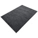 Minimalist Textured Charcoal Mist Argentum Rug Size: 200 x 290cm (63078-3676) - Rugs Direct