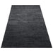 Minimalist Textured Charcoal Mist Argentum Rug Size: 200 x 290cm (63078-3676) - Rugs Direct