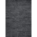 Minimalist Textured Charcoal Mist Argentum Rug Size: 200 x 290cm (63078-3676) - Rugs Direct