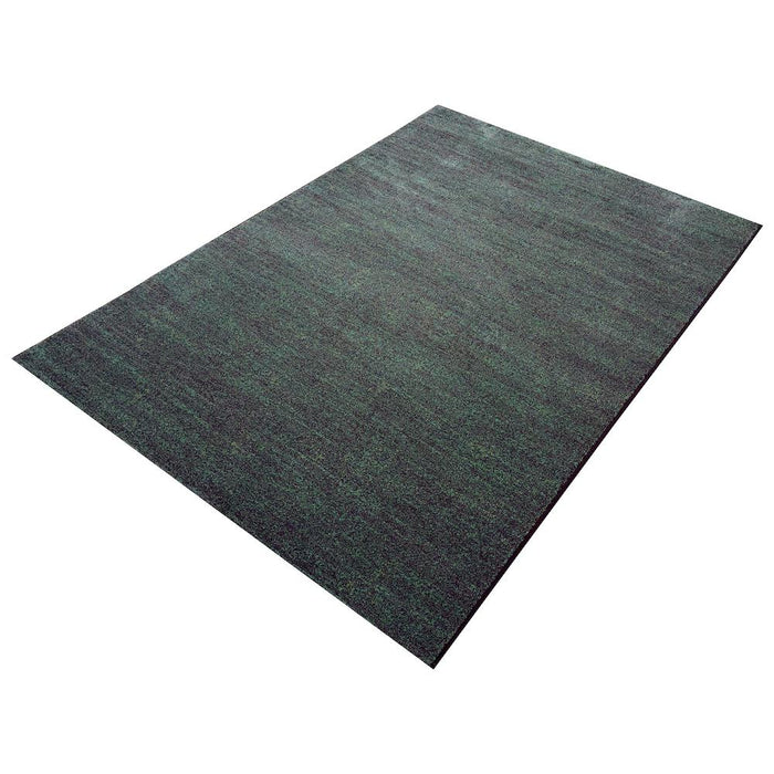 Minimalist Textured Granite Green Argentum Rug Size: 200 x 290cm (63078-4234) - Rugs Direct