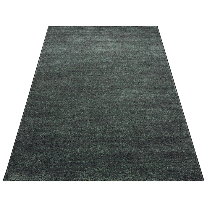 Minimalist Textured Granite Green Argentum Rug Size: 200 x 290cm (63078-4234) - Rugs Direct