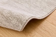 Minimalist Textured Moonlight Beige Argentum Rug Size: 200 x 290cm (63078-6575)- Rugs Direct