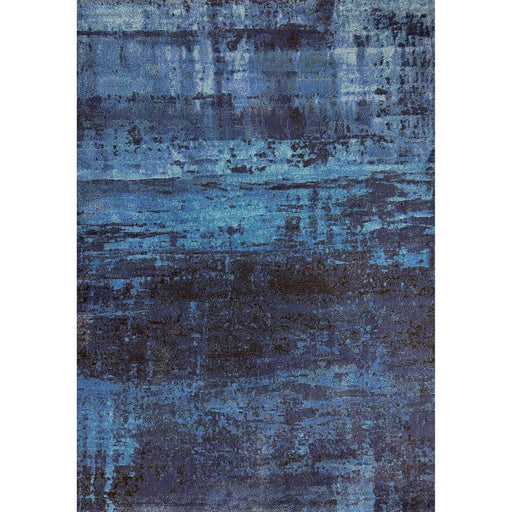 Blue Abstract Argentum Rug Size: 200 x 290cm- Rugs Direct