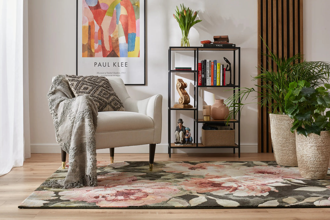 Mastercraft Floral Design Argentum Rug