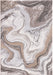 Abstract Sandstone Marble Pattern Argentum Rug (63436-9283) - Rugs Direct