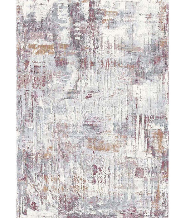 Abstract Rug Material Abstract Design Argentum Rug — Rugs Direct