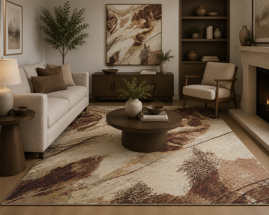 Contemporary Design Argentum Rug - Rugs Direct
