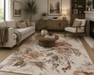 Botanical Paradise Design Argentum Rug - Rugs Direct