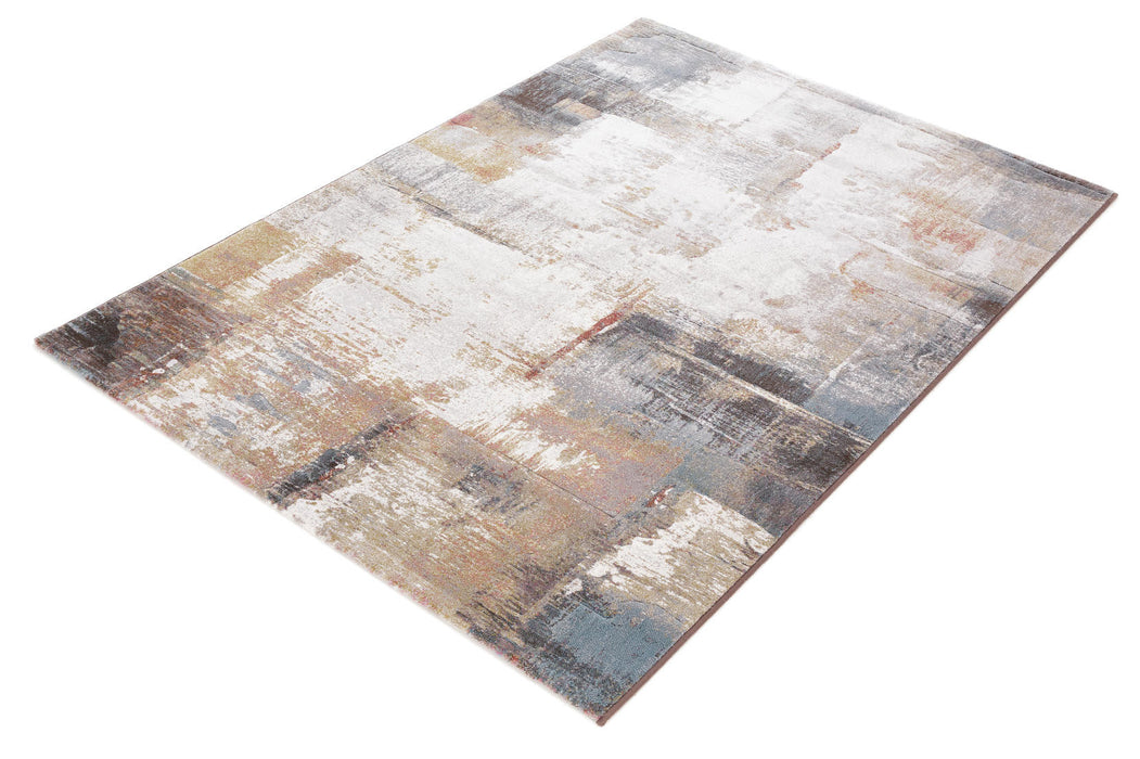 Funky Abstract Multi Coloured Design Argentum Rug