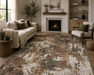 Multi Colour Contemporary Design Argentum Rug - Rugs Direct