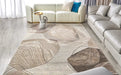 Contemporary Design Argentum Rug Size: 120 x 170cm (63763-6282) - Rugs Direct