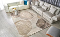 Contemporary Design Argentum Rug Size: 120 x 170cm (63763-6282) - Rugs Direct