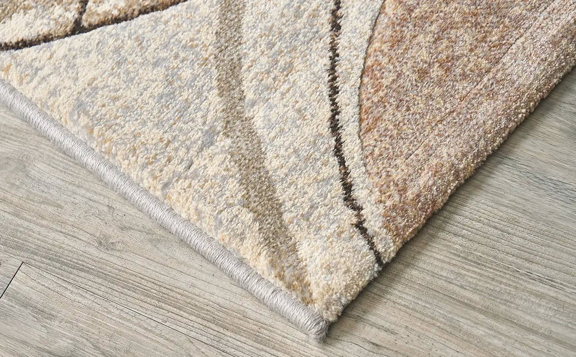 Contemporary Design Argentum Rug Size: 120 x 170cm (63763-6282) - Rugs Direct