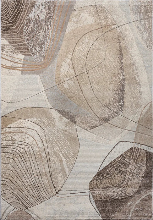 Contemporary Design Argentum Rug Size: 120 x 170cm (63763-6282) - Rugs Direct