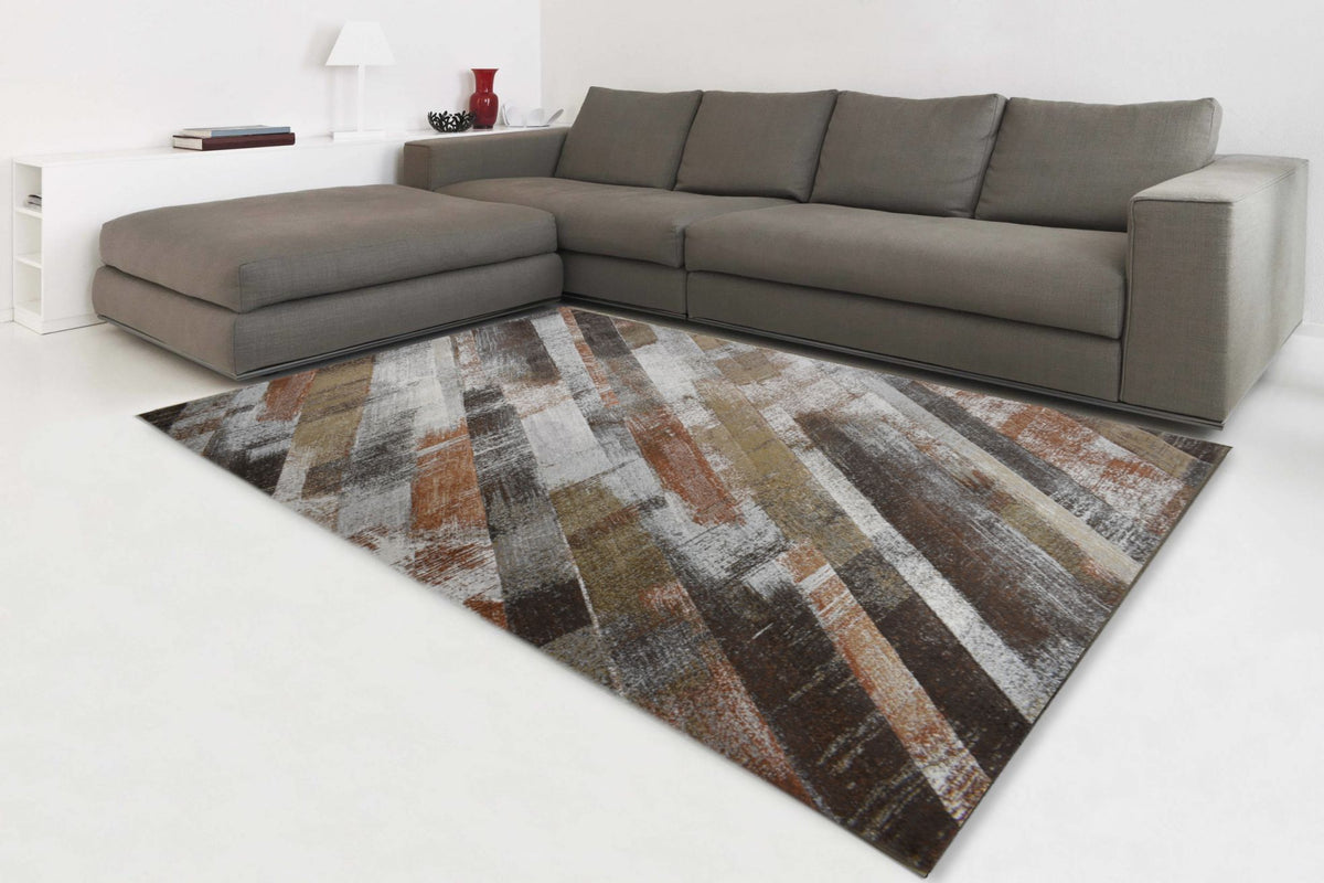 Contemporary Design Multi Colour Argentum Rug — Rugs Direct