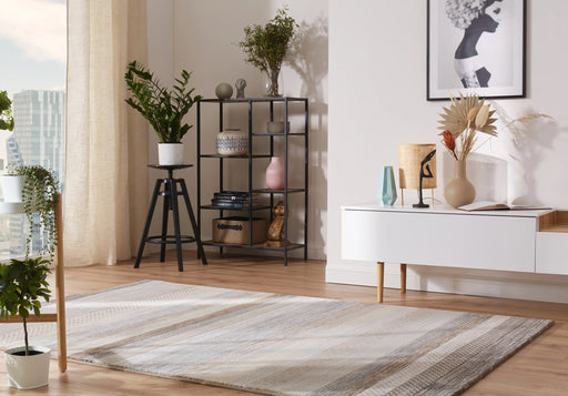 Modern Stripe Design Argentum Rug-Rugs Direct