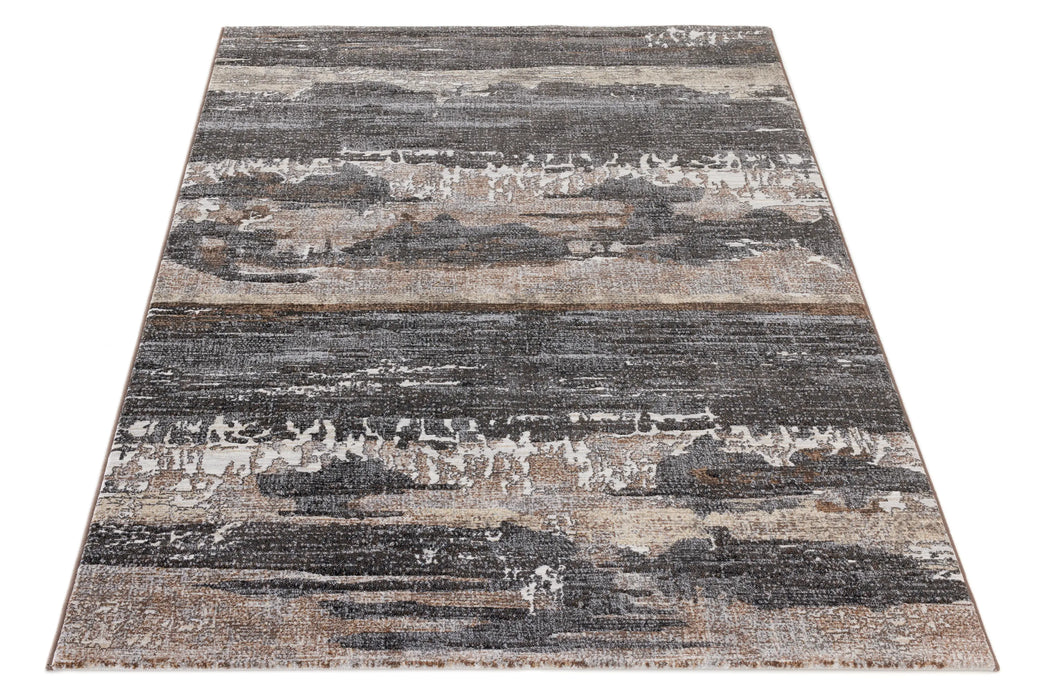 Abstract Earth Tone Argentum Rug Size: 200 x 290cm- Rugs Direct