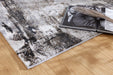 Funky Abstract Design Argentum Rug (63847-9243) Size: 300 x 400cm-Rugs Direct