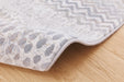 Modern Abstract Textured Argentum Rug (63857-9293)- Rugs Direct 