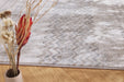 Modern Abstract Textured Argentum Rug (63857-9293)- Rugs Direct 