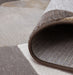 Abstract Geometric Design Argentum Rug-Rugs Direct