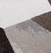 Abstract Geometric Design Argentum Rug-Rugs Direct