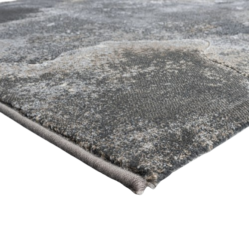 Abstract Design Argentum Rug Size: 200 x 290cm- Rugs Direct 
