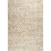 Modern Cream & Taupe Checkerboard Argentum Rug Size: 280 x 380cm (63984-6575) - Rugs Direct