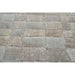 Modern Silver & Taupe Checkerboard Argentum Rug Size: 200 x 290cm (63984-7293) - Rugs Direct