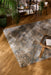 Modern Natural Stone Wave Abstract Argentum Rug (63986-8219) - Rugs Direct